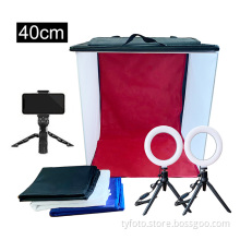 16"x16"x16" cube light box tent kit led softbox